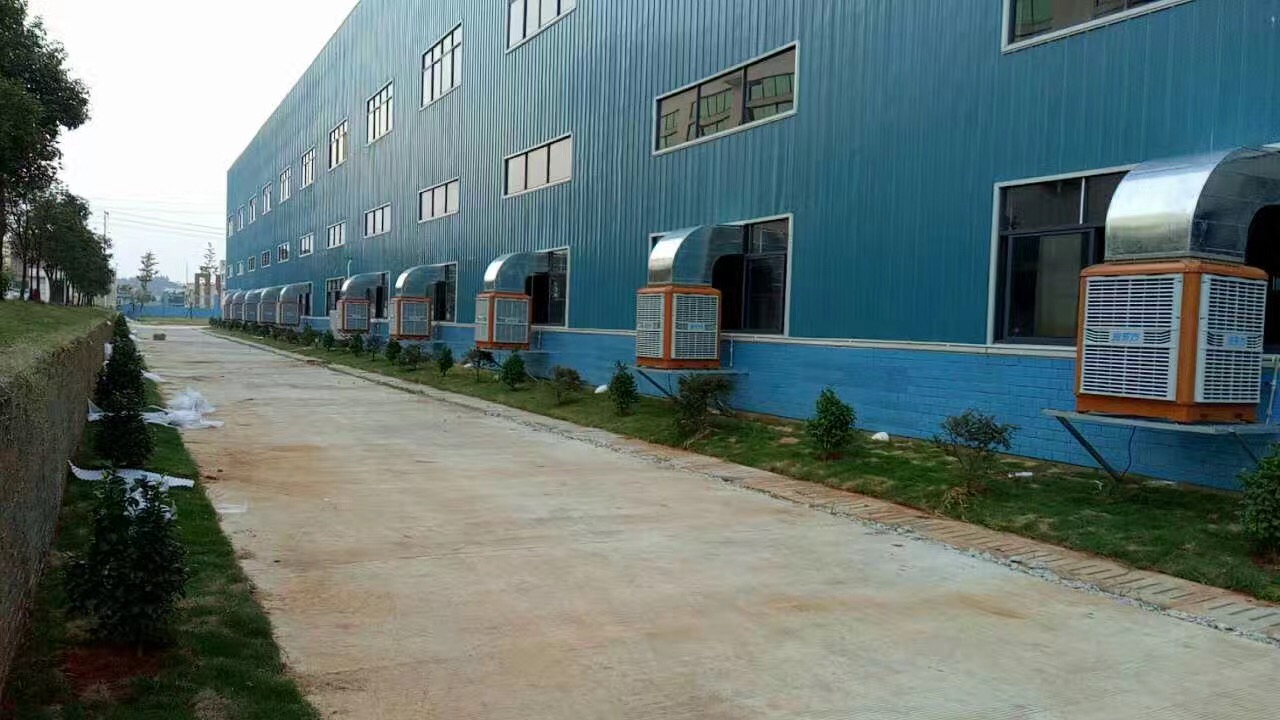 五金廠模具廠沖壓車間環?？照{降溫工程